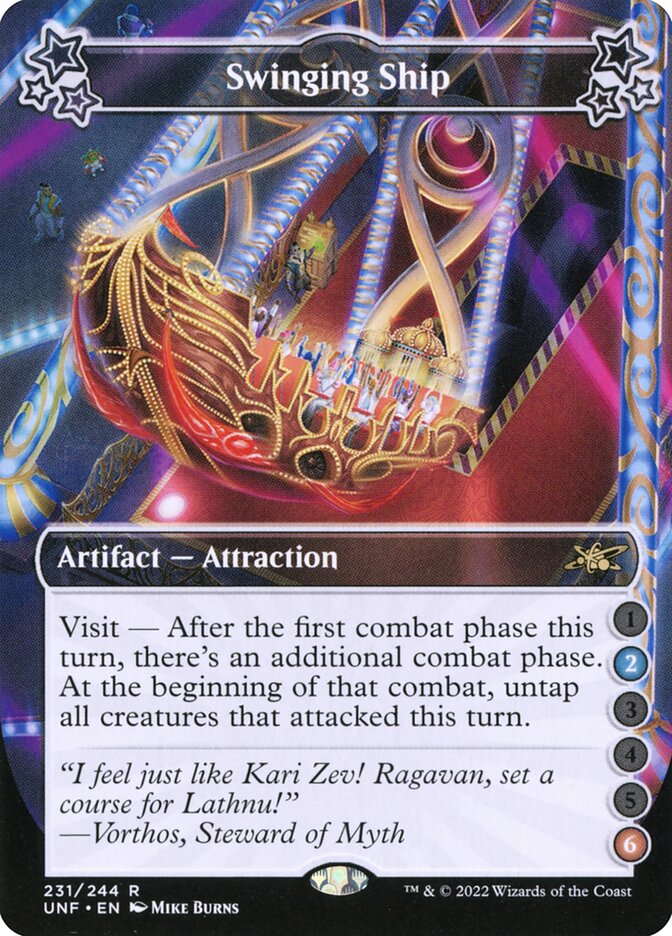 Swinging Ship card front