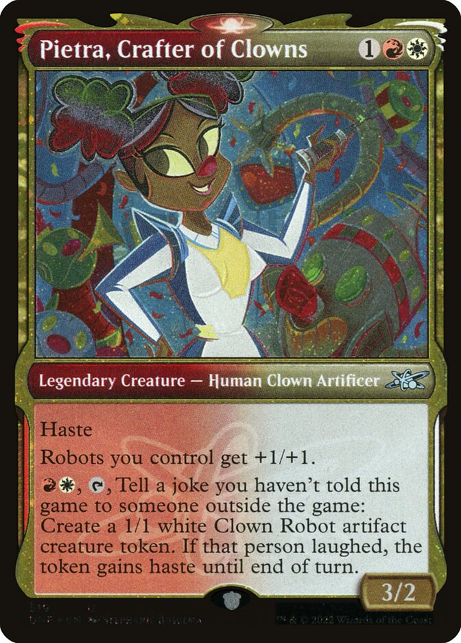 Pietra, Crafter of Clowns card front