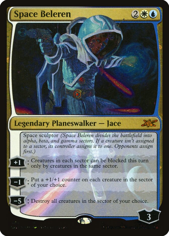 Space Beleren card front
