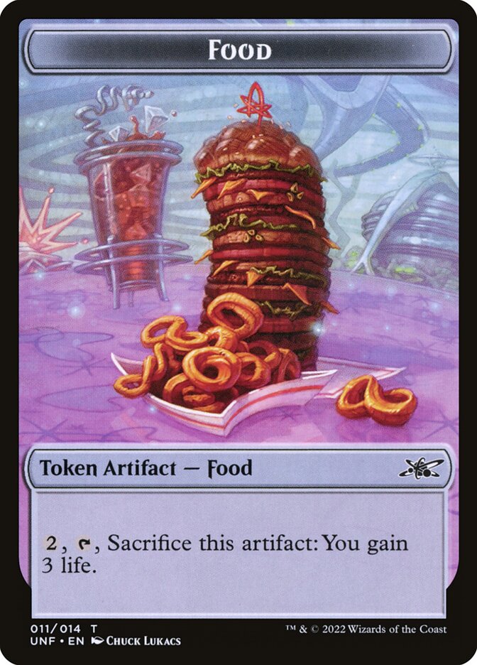 Food card front