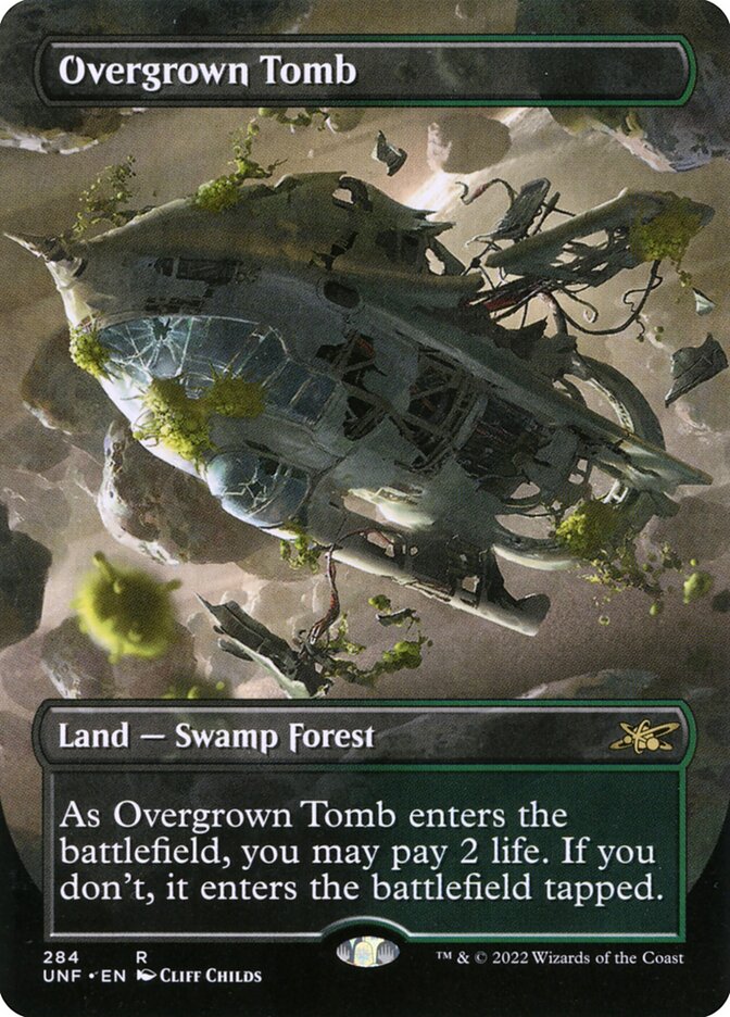 Overgrown Tomb card front