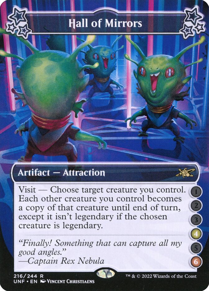 Hall of Mirrors card front