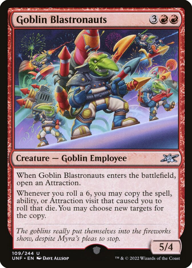 Goblin Blastronauts card front