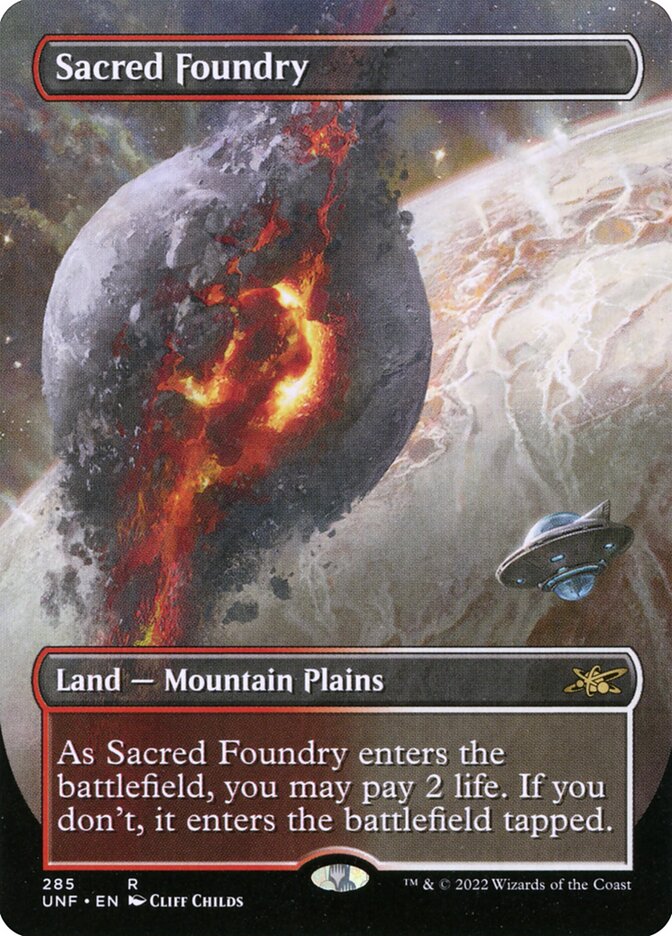 Sacred Foundry card front