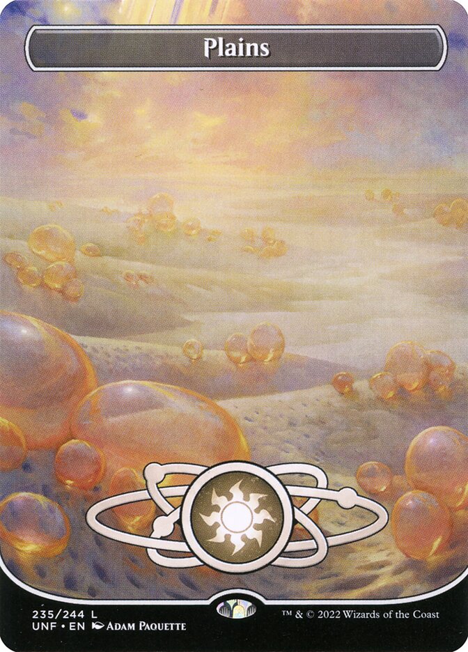 Plains card front
