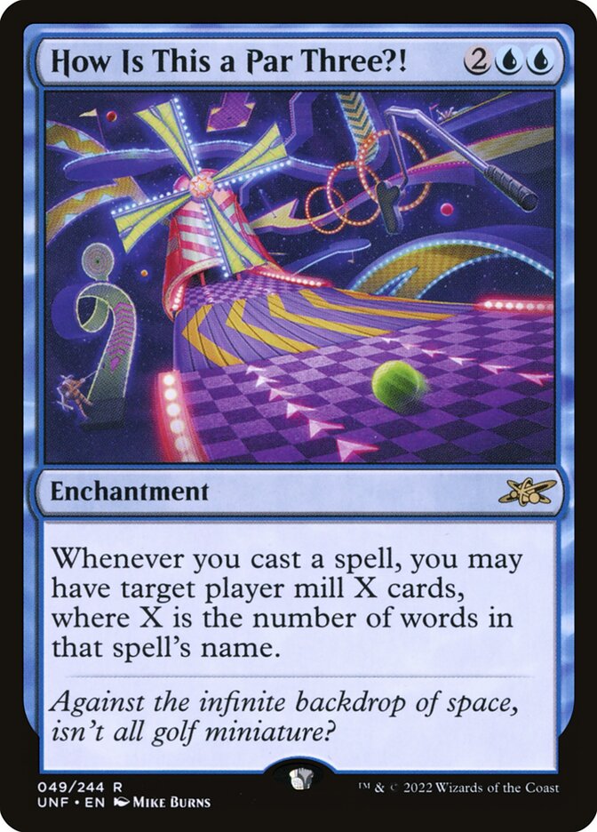 How Is This a Par Three?! card front