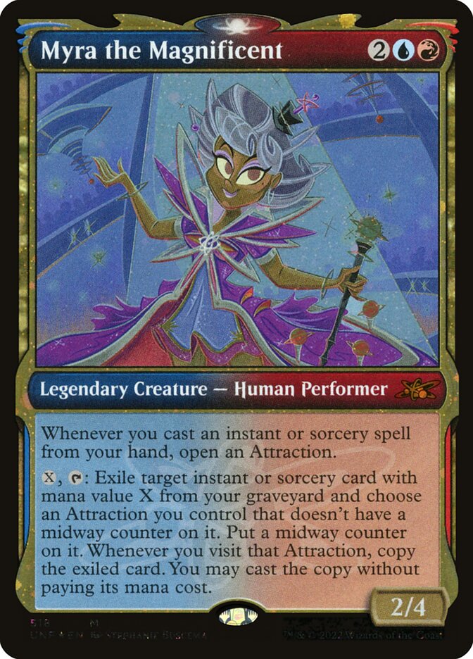 Myra the Magnificent card front