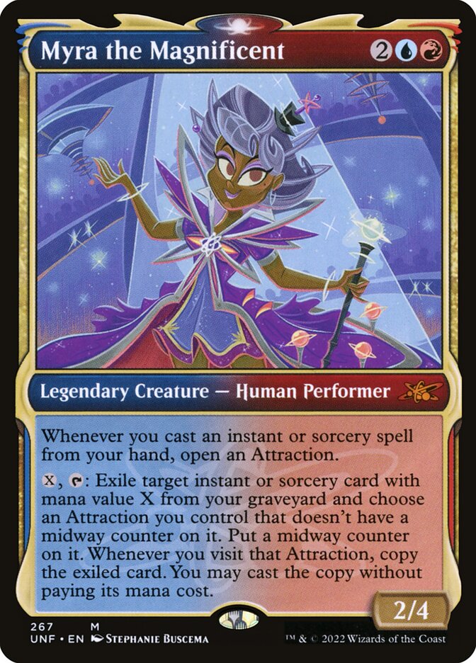 Myra the Magnificent card front