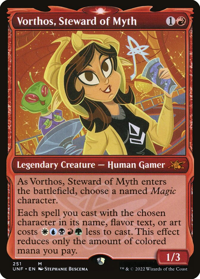 Vorthos, Steward of Myth card front