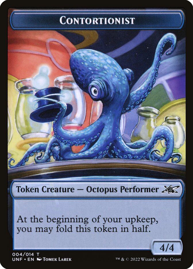 Contortionist card front