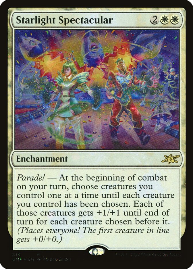 Starlight Spectacular card front