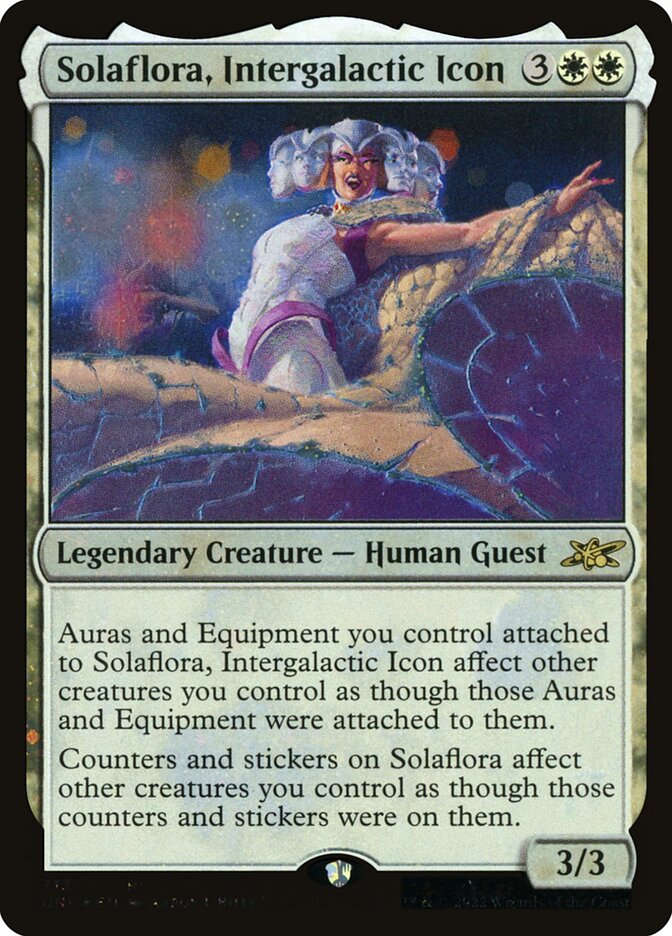 Solaflora, Intergalactic Icon card front