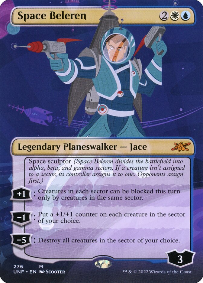Space Beleren card front