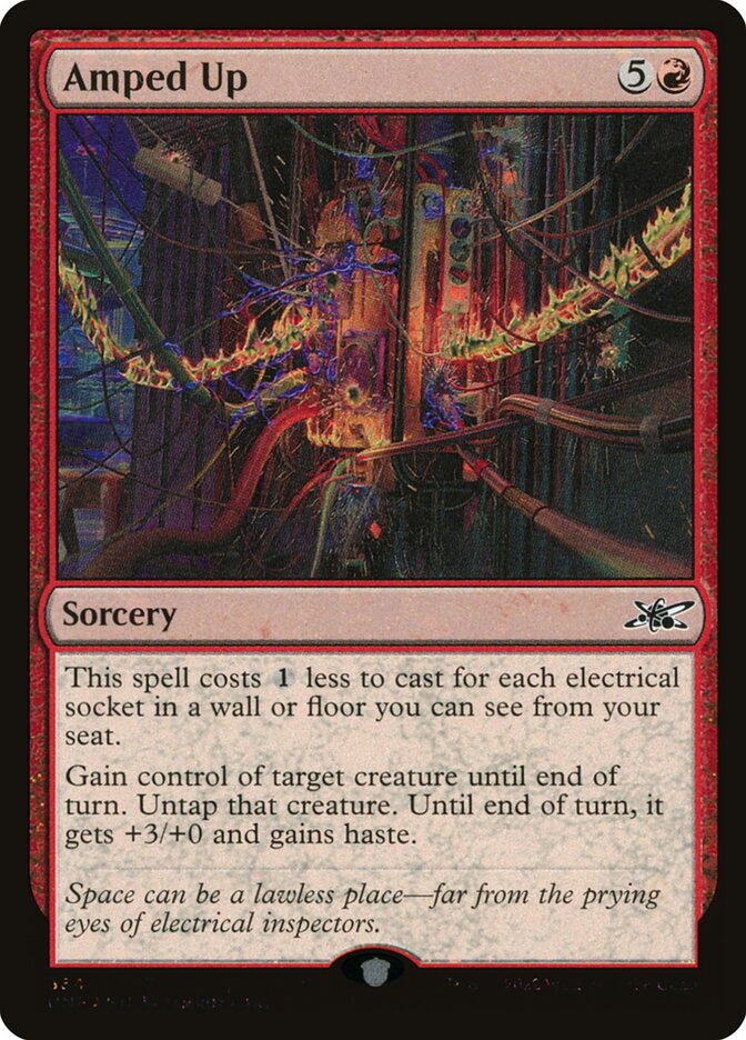 Amped Up card front
