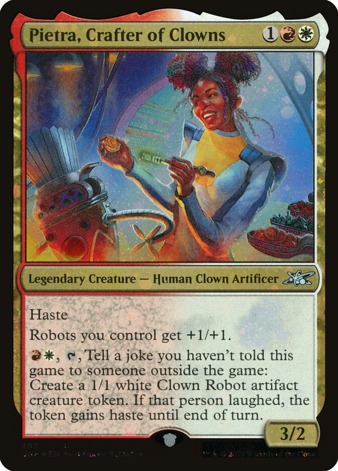 Pietra, Crafter of Clowns card front
