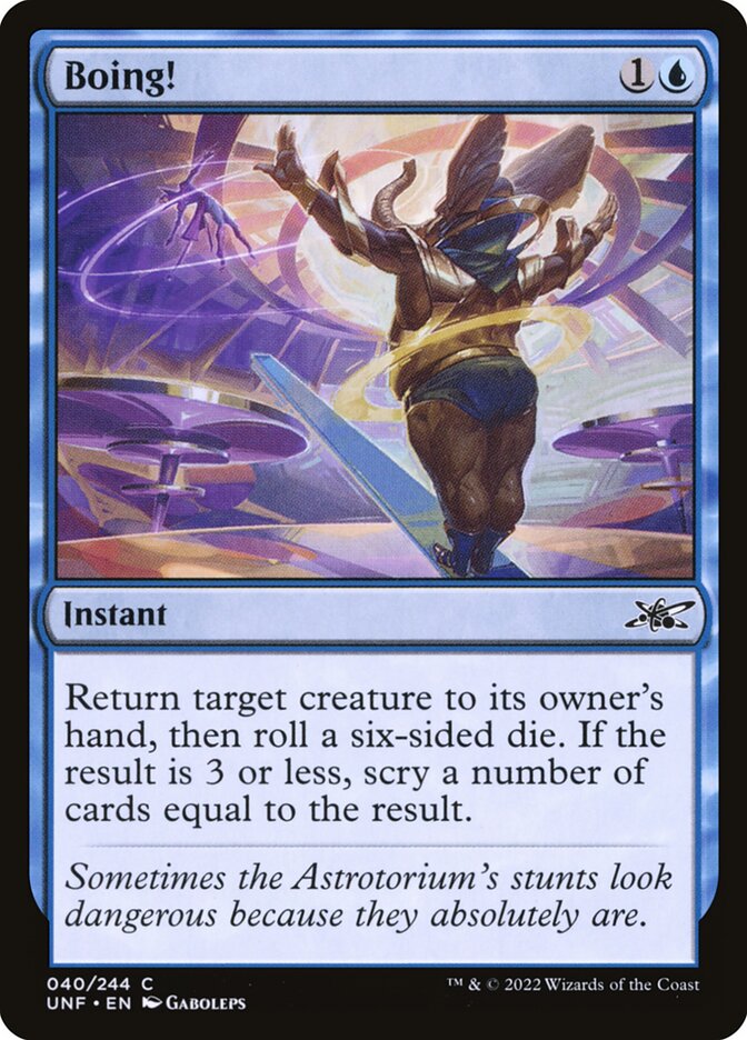 Boing! card front