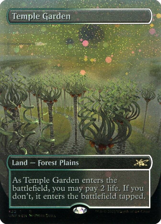 Temple Garden card front