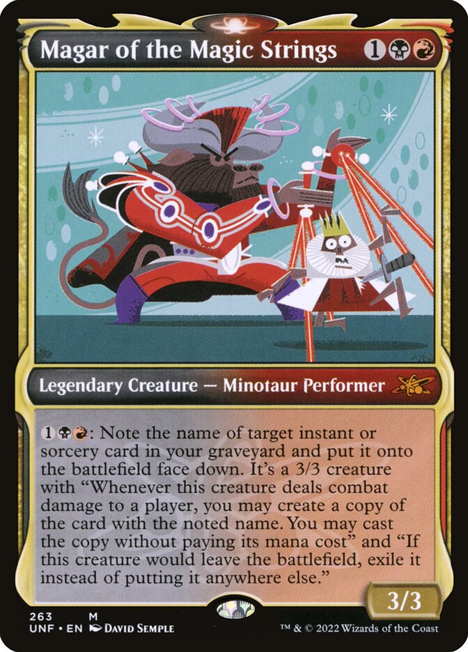Magar of the Magic Strings card front