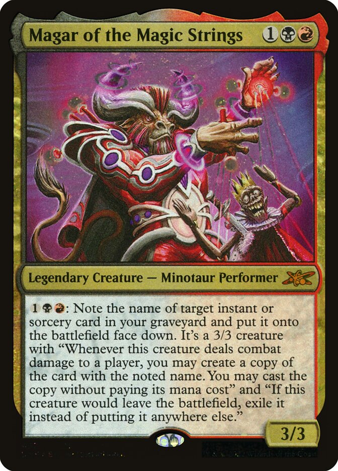 Magar of the Magic Strings card front