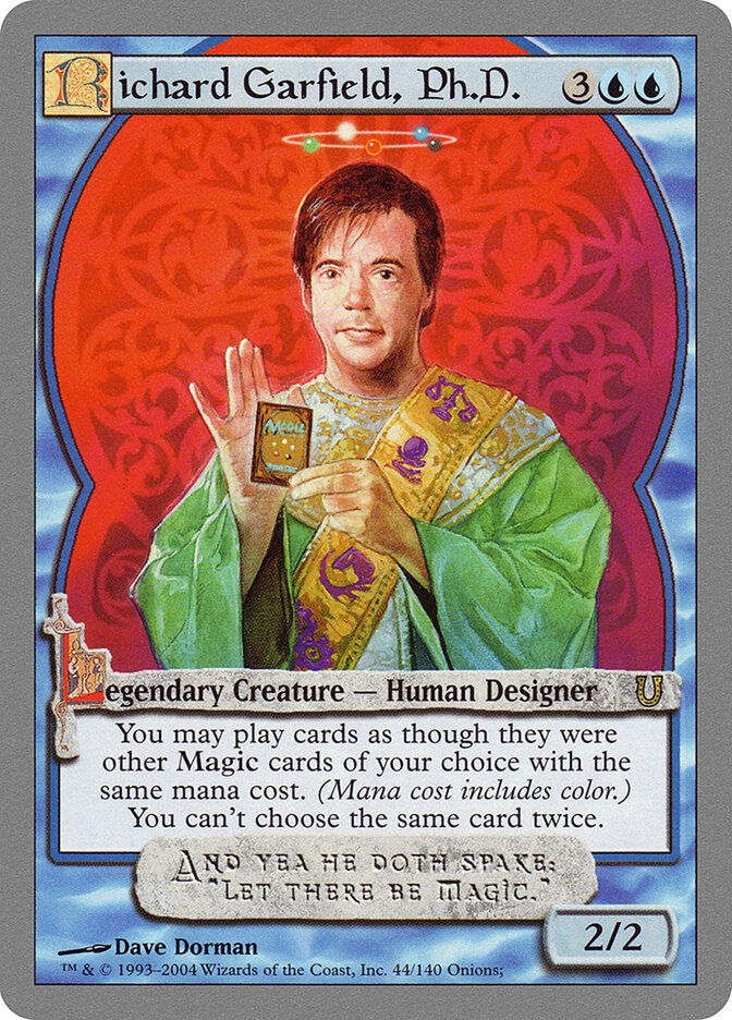 Richard Garfield, Ph.D. card front