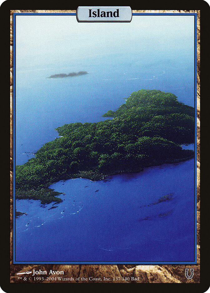 Island card front
