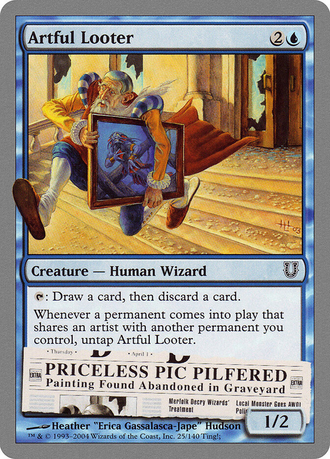 Artful Looter card front