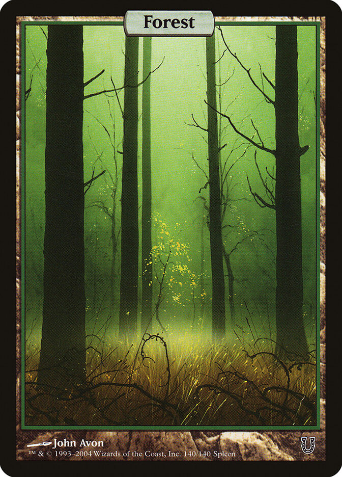 Forest card front