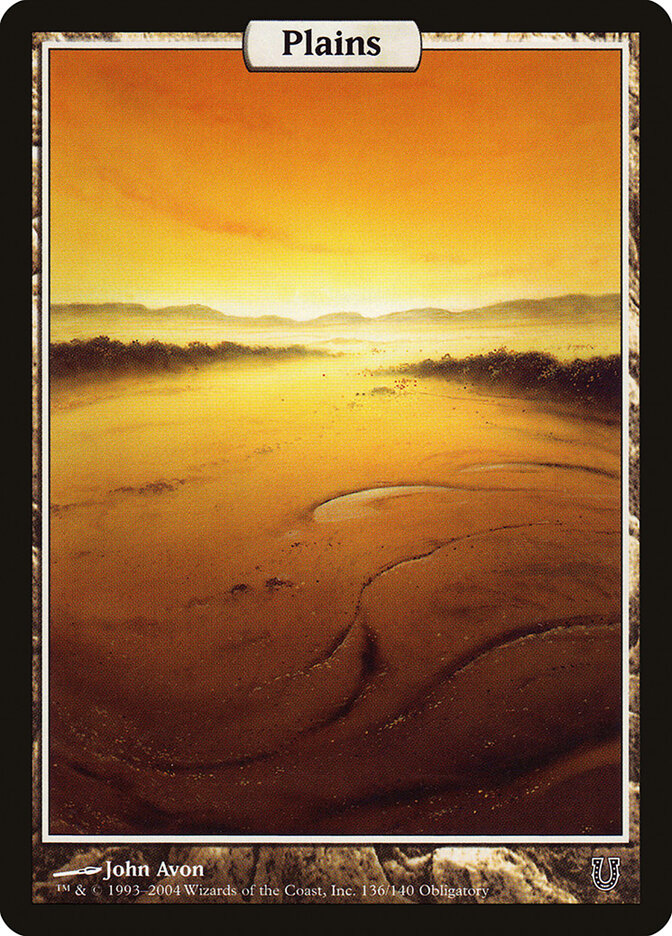 Plains card front