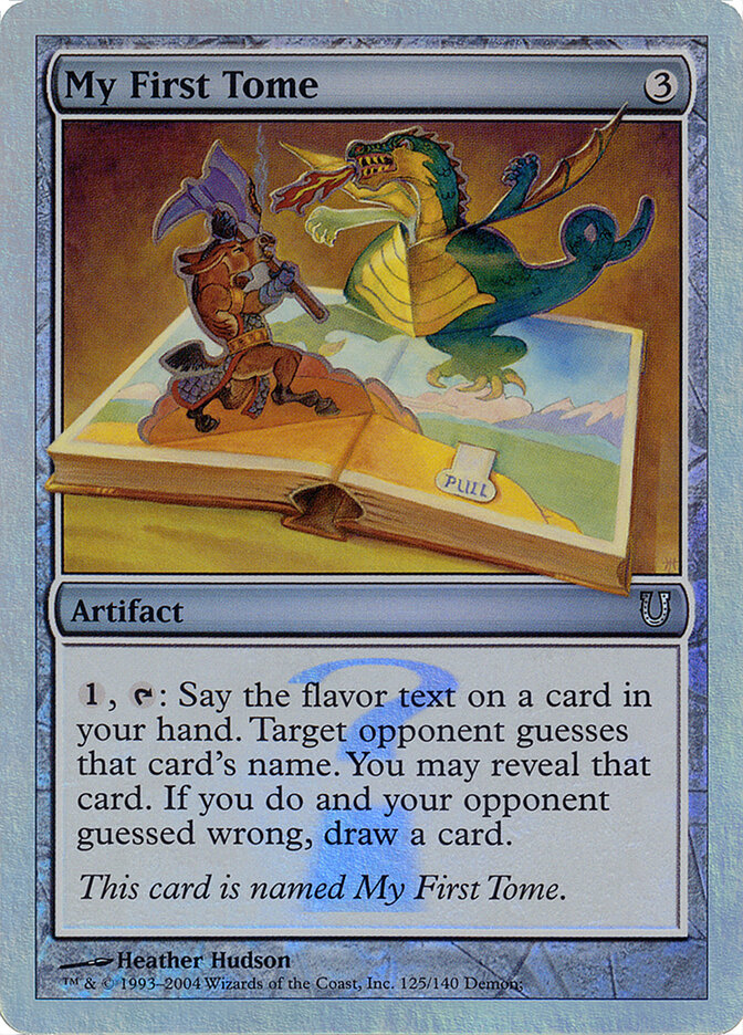 My First Tome card front