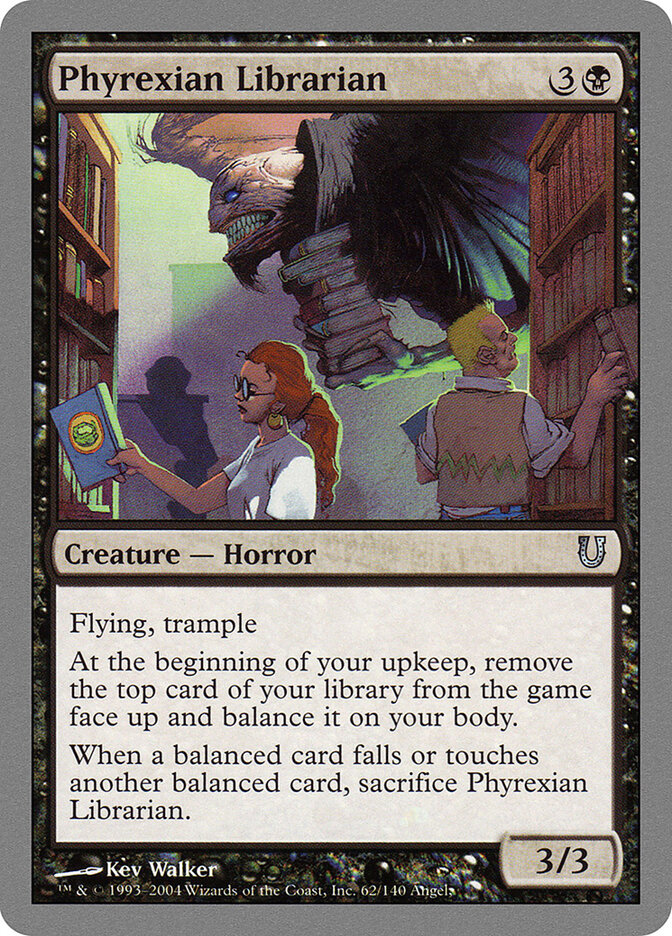 Phyrexian Librarian card front