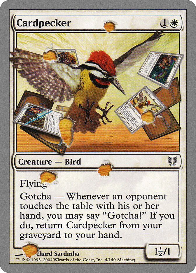 Cardpecker card front