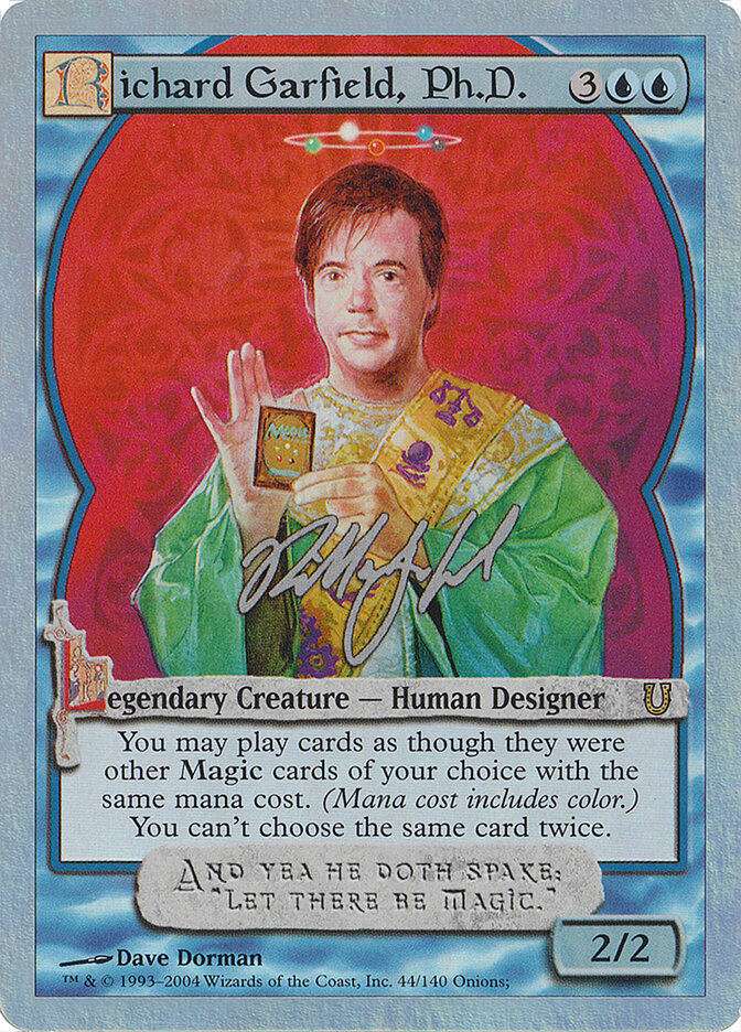 Richard Garfield, Ph.D. card front