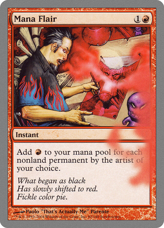 Mana Flair card front
