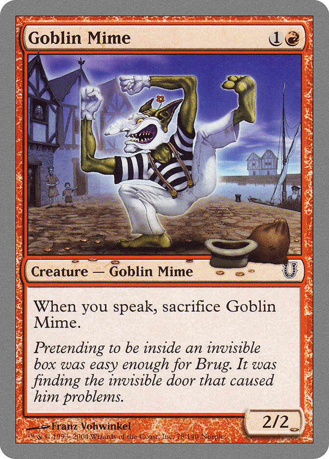 Goblin Mime card front