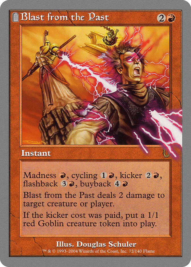 Blast from the Past card front
