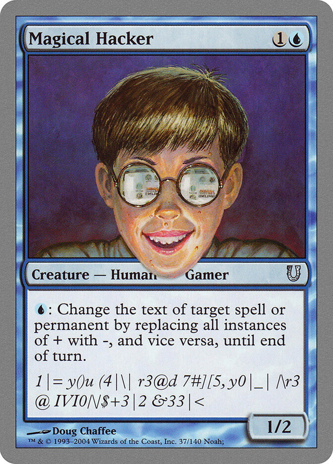 Magical Hacker card front