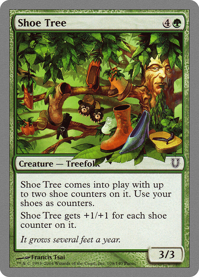 Shoe Tree card front