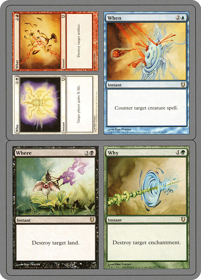 Who card front