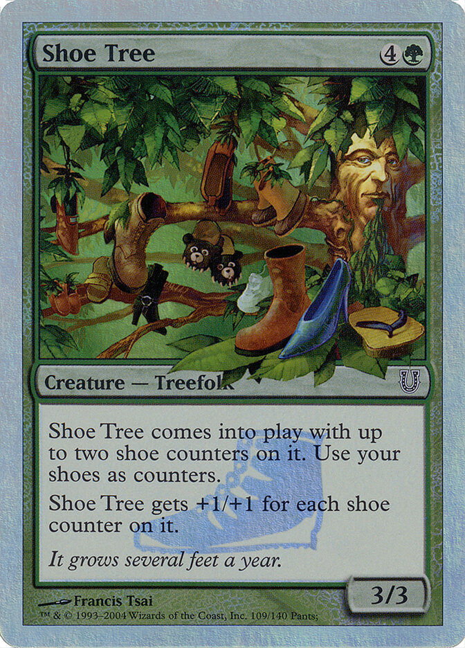 Shoe Tree card front