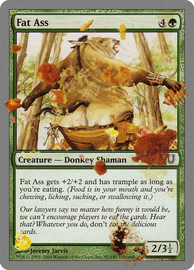 Fat Ass card front