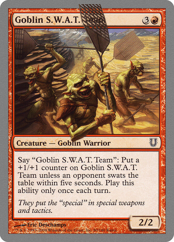 Goblin S.W.A.T. Team card front