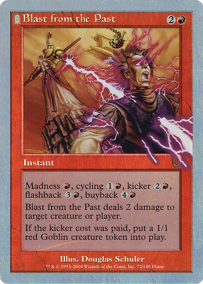 Blast from the Past card front