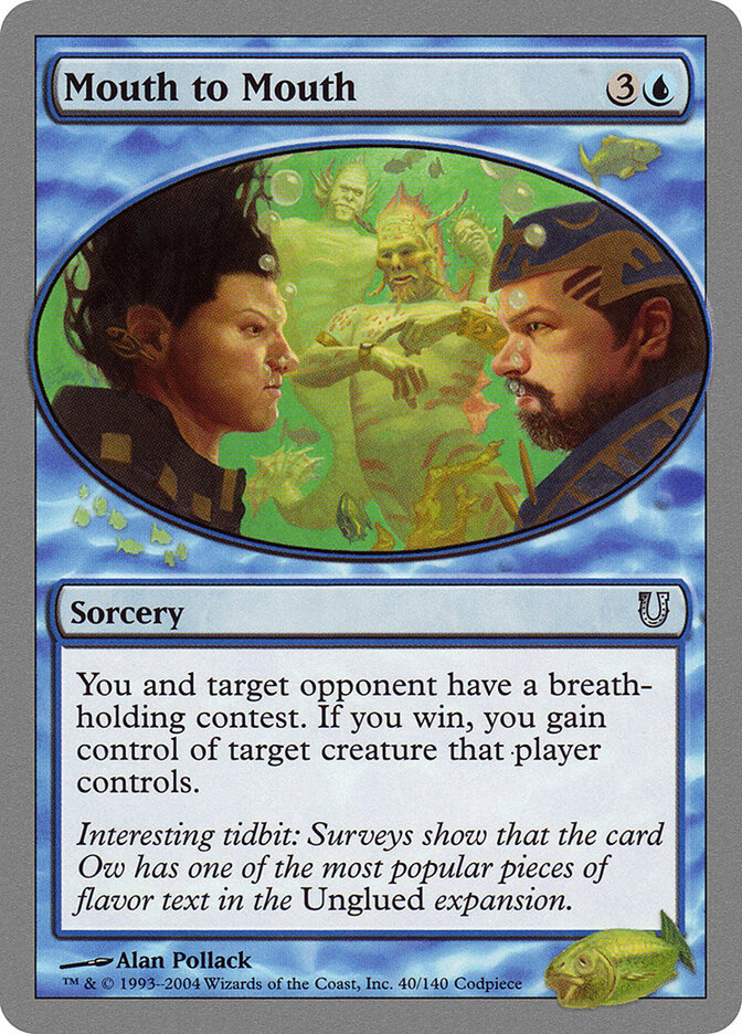 Mouth to Mouth card front
