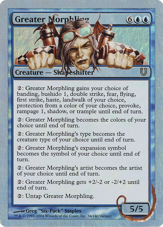 Greater Morphling card front