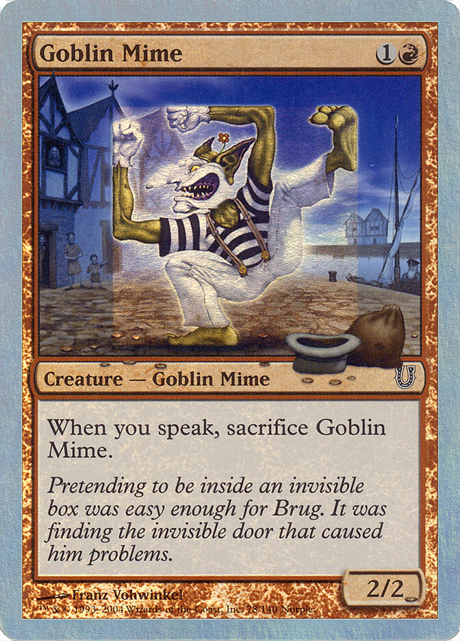 Goblin Mime card front