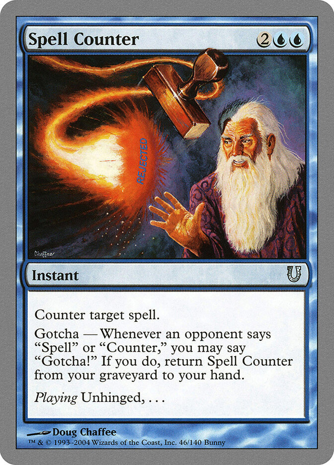 Spell Counter card front
