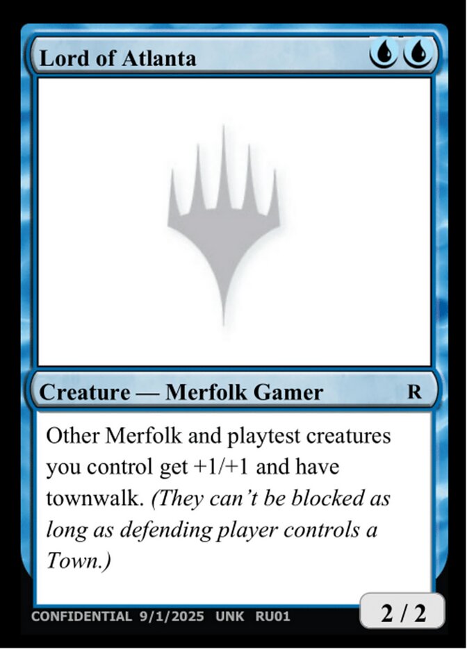 Lord of Atlanta card front