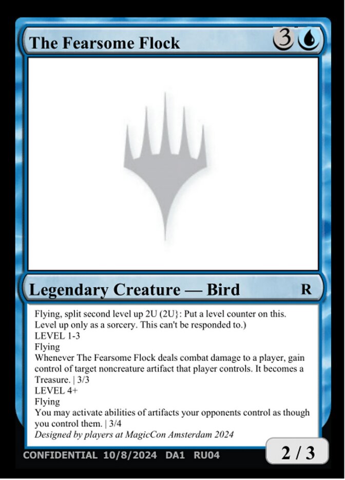 The Fearsome Flock card front