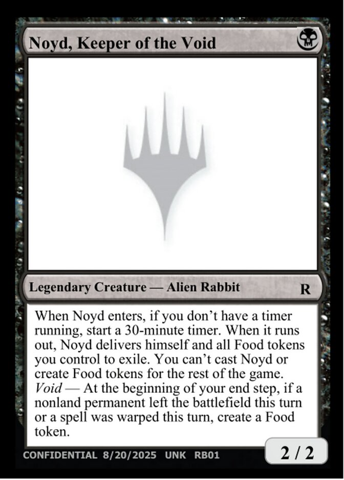Noyd, Keeper of the Void card front