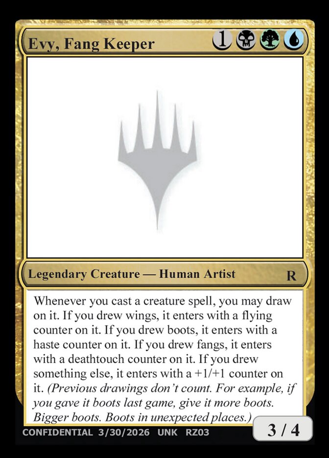 Evy, Fang Keeper card front